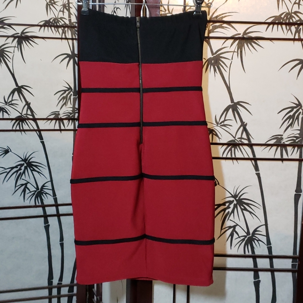 🔥❤MYSTIC RED COCKTAIL DRESS❤🔥 - Picture 2 of 3